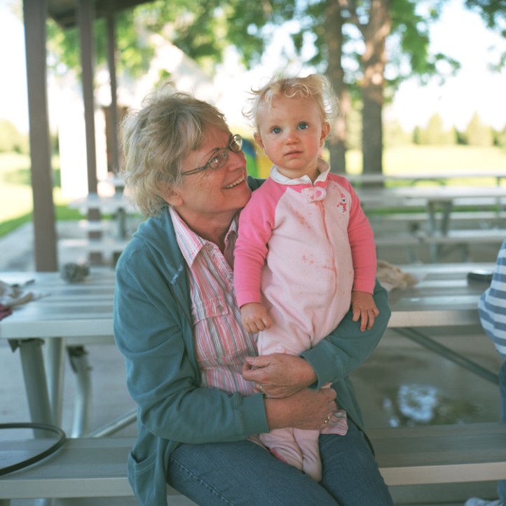 Grandma Smith and Grace