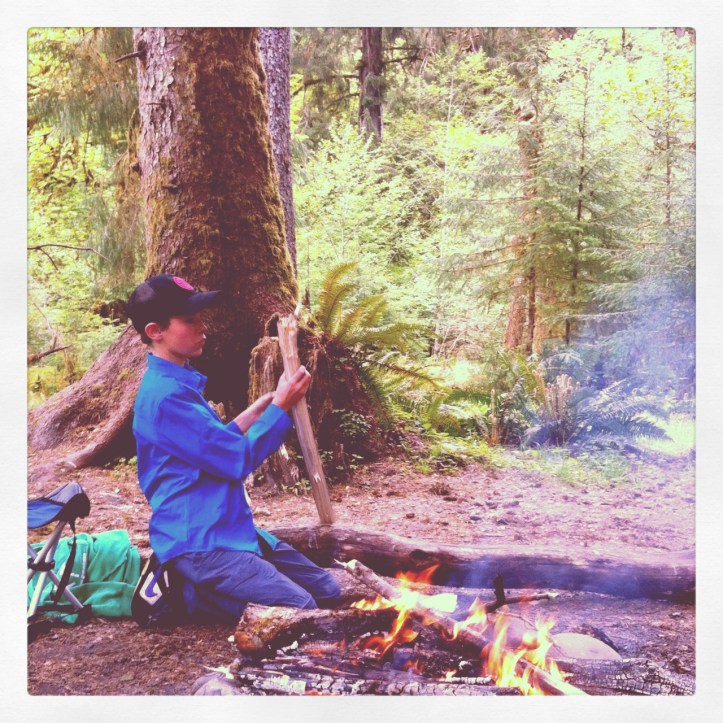 Camping Hoh River Olympic National Park Backpacking